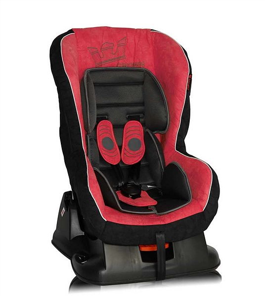 Автокресло Bertoni GRAND PRIX (black&red crown)